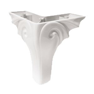 Picior Ivy 13.5*13.5*15 Alb VA 483-05 Picior Ivy 13.5*13.5*15 Alb VA 483-05