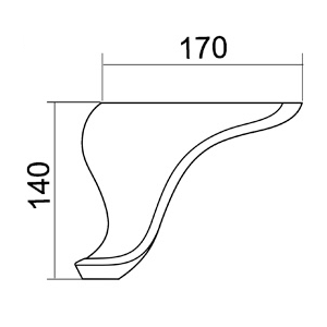 Picior River 18*18*14 Alb VA 491-05 Picior River 18*18*14 Alb VA 491-05