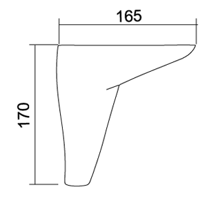 Picior Tigris 16.5*16.5*17 Nuc Mat VA 503-97 Picior Tigris 16.5*16.5*17 Nuc Mat VA 503-97