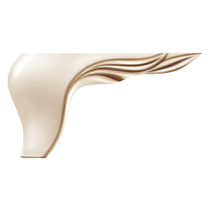 Picior Leaf 17 * 17 * 10 cm Foggy Moonstone VA 540-60 Picior Leaf 17 * 17 * 10 cm Foggy Moonstone VA 540-60