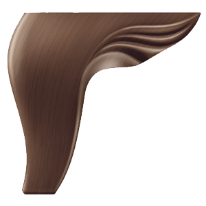 Picior Leaf 13.5*13.5*14 cm Nuc Mat VA 543-97